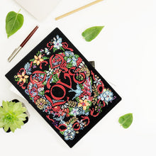 Load image into Gallery viewer, DIY Diamond Painting Notebook | LOVE