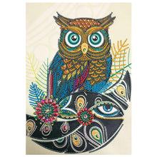 Load image into Gallery viewer, Crystal Rhinestone Diamond Painting Kit | Animal Owl