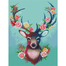 Load image into Gallery viewer, 11CT Full Cross Stitch | fSika deer (36x46cm)