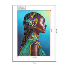 Load image into Gallery viewer, Crystal Rhinestone Diamond Painting Kit | African women