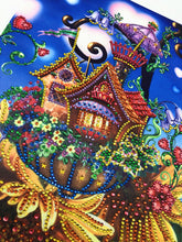 Load image into Gallery viewer, Crystal Rhinestone Diamond Painting Kit | Cartoon Plant House