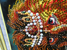 Load image into Gallery viewer, Crystal Rhinestone Diamond Painting Kit | Animal Lion
