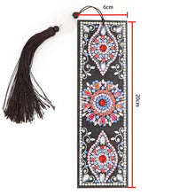Load image into Gallery viewer, DIY Diamond Painting Bookmark | Mandala Flower