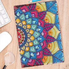 Load image into Gallery viewer, DIY Diamond Painting Notebook | Mandala Flower