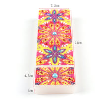 Load image into Gallery viewer, DIY Diamond Painting Stationery box | 2 Grids Mandala