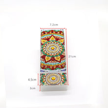 Load image into Gallery viewer, DIY Diamond Painting Stationery box | 2 Grids Mandala
