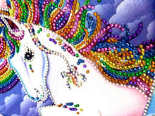 Load image into Gallery viewer, Crystal Rhinestone Diamond Painting Kit | Cartoon Animal Unicorn