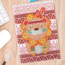Load image into Gallery viewer, DIY Diamond Painting Notebook | Lion