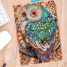Load image into Gallery viewer, DIY Diamond Painting | Owl Notebook