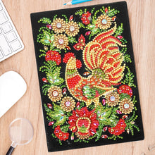 Load image into Gallery viewer, DIY Diamond Painting | Rooster Notebook