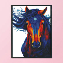 Load image into Gallery viewer, 11CT Full Cross Stitch | horse (36x46cm)
