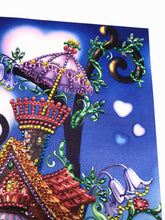 Load image into Gallery viewer, Crystal Rhinestone Diamond Painting Kit | Cartoon Plant House