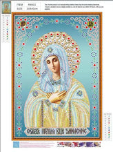 Load image into Gallery viewer, Crystal Rhinestone Diamond Painting kit | Religious Blessed Virgin Mary