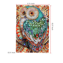 Load image into Gallery viewer, DIY Diamond Painting | Owl Notebook