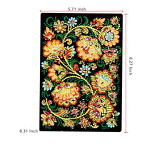 Load image into Gallery viewer, DIY Diamond Painting Notebook | Flower
