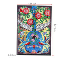 Load image into Gallery viewer, DIY Diamond Painting Notebook | Guitar