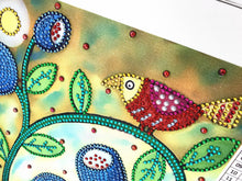 Load image into Gallery viewer, Crystal Rhinestone Diamond Painting Kit | Cartoon houses and trees