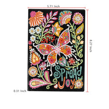 Load image into Gallery viewer, DIY Diamond Painting Notebook | Spread joy
