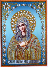 Load image into Gallery viewer, Crystal Rhinestone Diamond Painting kit | Religious Blessed Virgin Mary