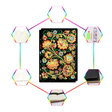 Load image into Gallery viewer, DIY Diamond Painting Notebook | Flower