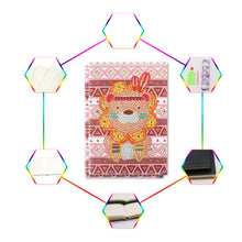 Load image into Gallery viewer, DIY Diamond Painting Notebook | Lion