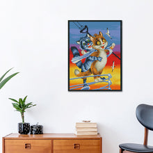 Load image into Gallery viewer, 11CT Full Cross Stitch | Couple Cat (36x46cm)