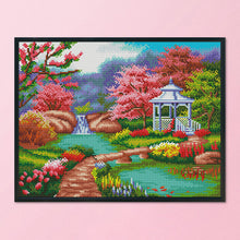 Load image into Gallery viewer, 11CT Full Cross Stitch | Idyllic scenery (36x46cm)