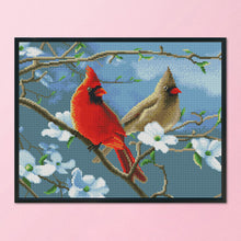 Load image into Gallery viewer, 11CT Full Cross Stitch | Red bird (36x46cm)