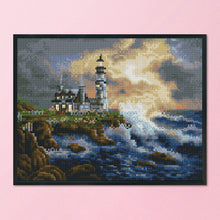 Load image into Gallery viewer, 11CT Full Cross Stitch | Seaside scenery (36x46cm)