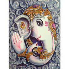 Load image into Gallery viewer, Crystal Rhinestone Diamond Painting Kit | Elephant