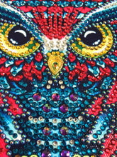 Load image into Gallery viewer, Crystal Rhinestone Diamond Painting Kit | Dreamcatcher Owl