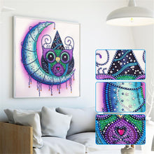 Load image into Gallery viewer, Crystal Rhinestone Diamond Painting Kit | Cartoon Owl