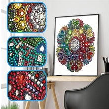 Load image into Gallery viewer, Crystal Rhinestone Diamond Painting Kit | Mandala