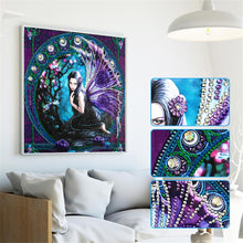 Load image into Gallery viewer, Crystal Rhinestone Diamond Painting Kit | Black Elf