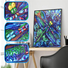 Load image into Gallery viewer, Crystal Rhinestone Diamond Painting Kit | Dragonfly