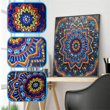 Load image into Gallery viewer, Crystal Rhinestone Diamond Painting Kit | Mandala