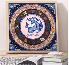 Load image into Gallery viewer, Crystal Rhinestone Diamond Painting Kit | Compass Capricorn