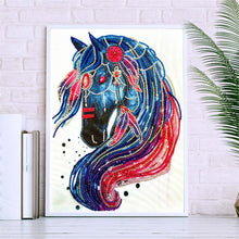 Load image into Gallery viewer, Crystal Rhinestone Diamond Painting Kit | Animal horse