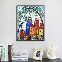 Load image into Gallery viewer, Crystal Rhinestone Diamond Painting Kit | Cartoon Town