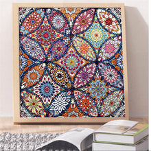 Load image into Gallery viewer, Crystal Rhinestone Diamond Painting Kit | Mandala