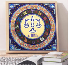 Load image into Gallery viewer, Crystal Rhinestone Diamond Painting Kit | Compass Libra
