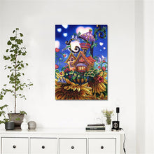 Load image into Gallery viewer, Crystal Rhinestone Diamond Painting Kit | Cartoon Plant House
