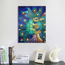 Load image into Gallery viewer, Crystal Rhinestone Diamond Painting Kit | Animal Peacock