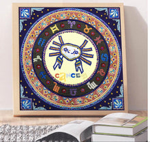Load image into Gallery viewer, Crystal Rhinestone Diamond Painting Kit | Compass Cancer