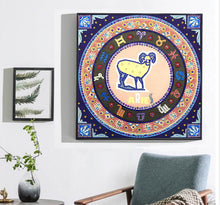Load image into Gallery viewer, Crystal Rhinestone Diamond Painting Kit | Compass Aries