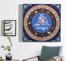 Load image into Gallery viewer, Crystal Rhinestone Diamond Painting Kit | Compass Aquarius