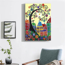 Load image into Gallery viewer, Crystal Rhinestone Diamond Painting Kit | Cartoon Town