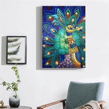 Load image into Gallery viewer, Crystal Rhinestone Diamond Painting Kit | Animal Peacock