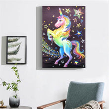 Load image into Gallery viewer, Crystal Rhinestone Diamond Painting Kit | Animal Unicorn