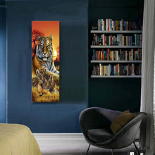 Load image into Gallery viewer, Full Diamond Painting kit | Tiger Father and Sons